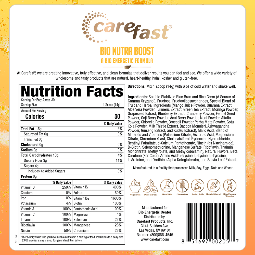 Carefast® | BioNutraBoost | Mango