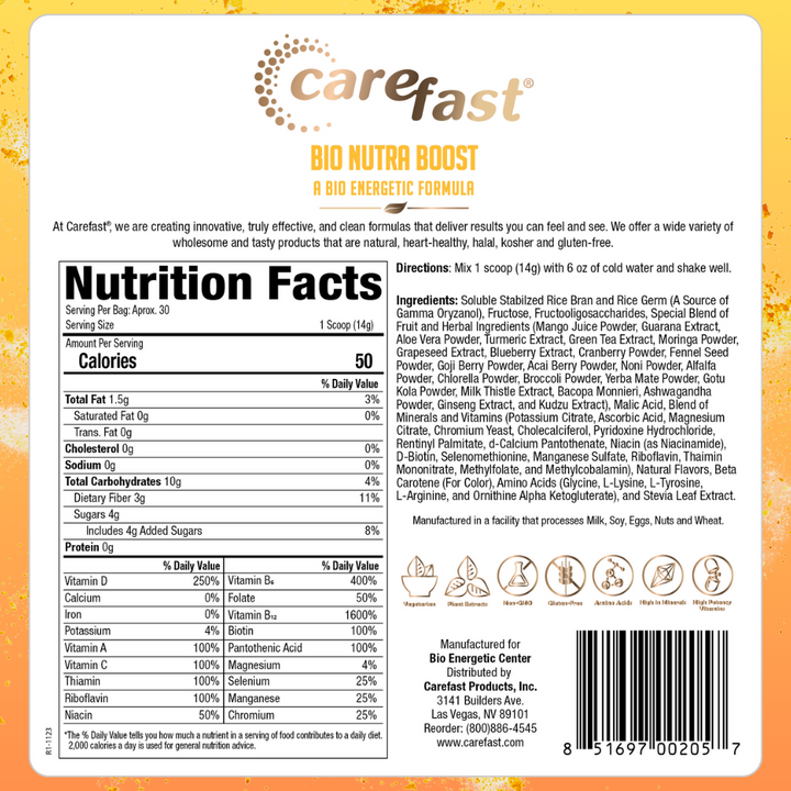 Carefast® | BioNutraBoost | Mango