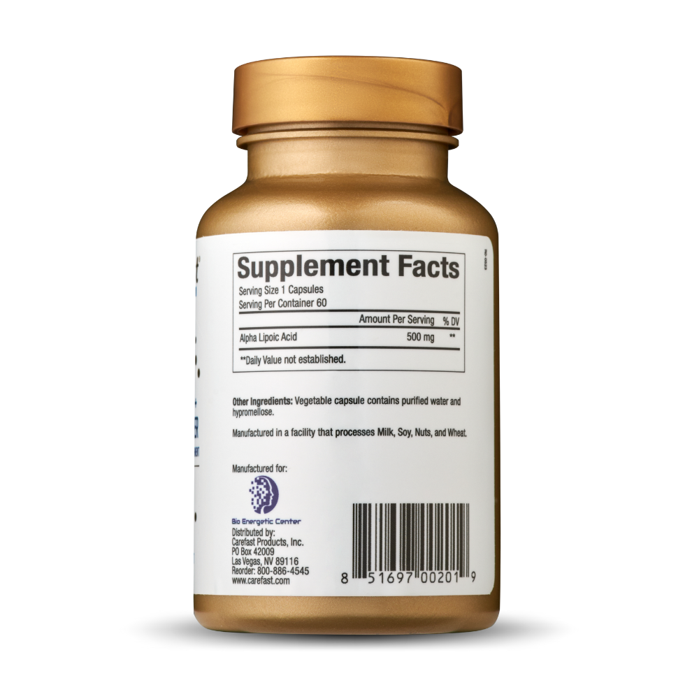 Carefast® | Alpha Lipoic Acid 500