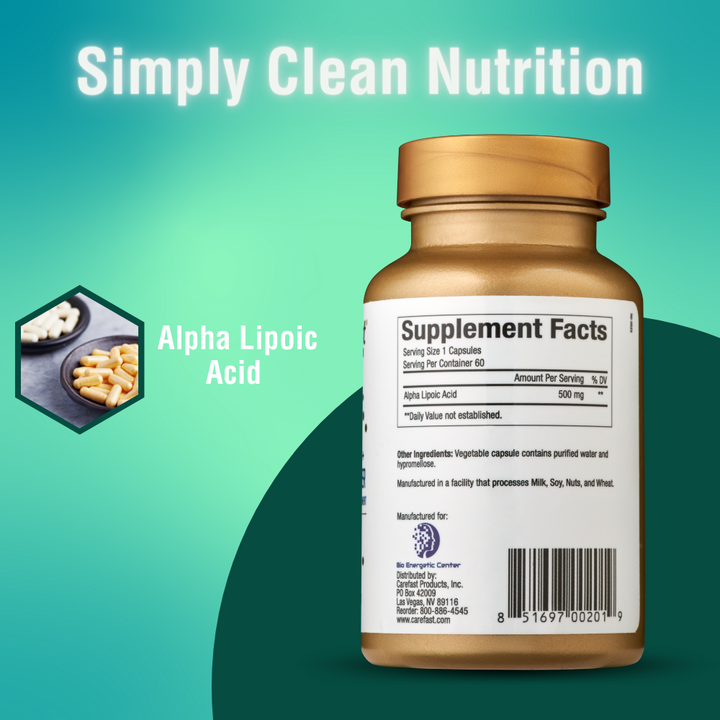 Carefast® | Alpha Lipoic Acid 500