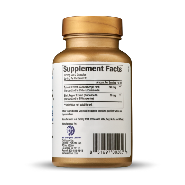 Carefast® | Curcumin + Black Pepper